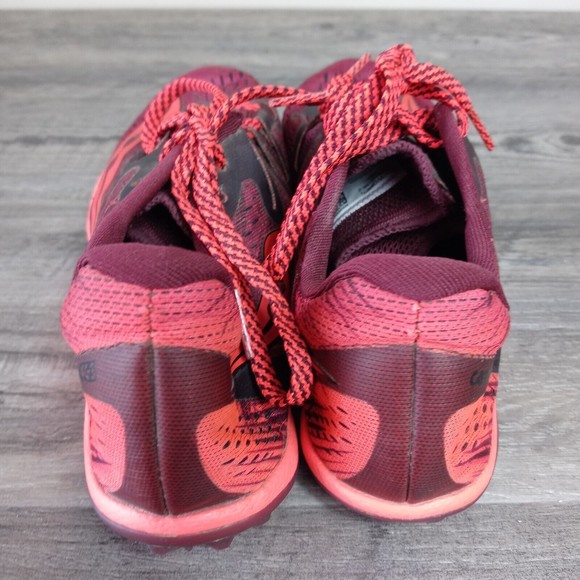 Saucony Carrera XC 3 Flat Women's Track Running Shoes Berry Viz Red Size 7 - Picture 3 of 5